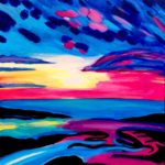 Paint and Sip Art Workshop: Paint An Amazing sunset in Tahiti