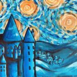 Harry Potter and Van Gogh Painting Class