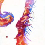 acrylic paint pouring art class
