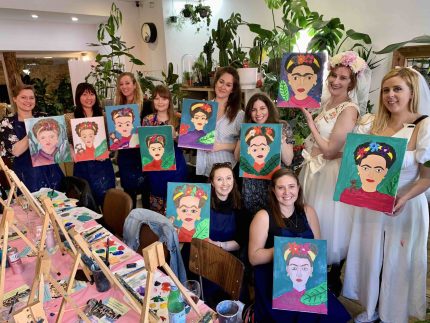 hen party paint and sip