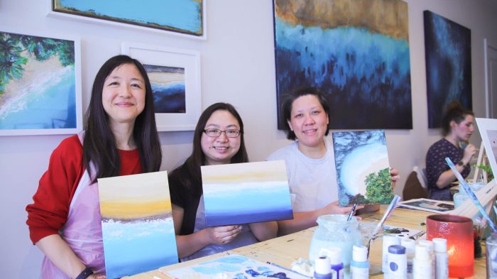 Acrylic Painting Class - Seascapes Study - Image 4