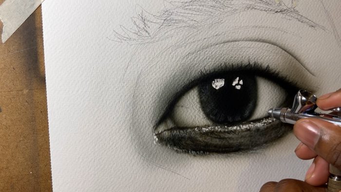 Airbrush  - eye workshop - Image 5