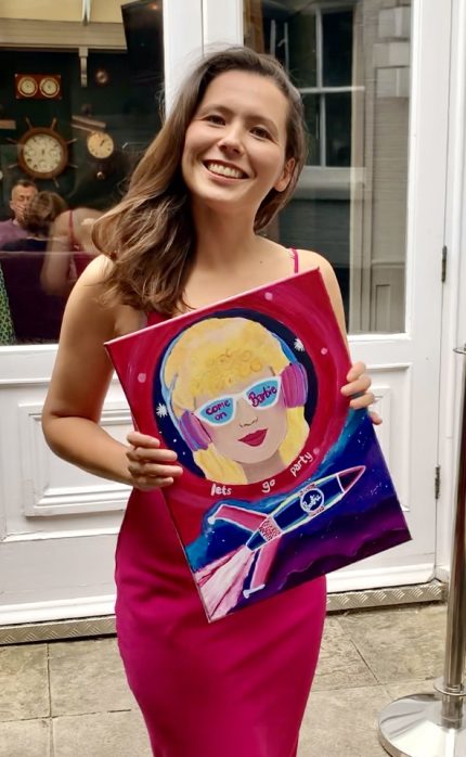 free flow painting